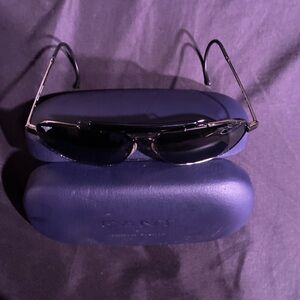 Gant Black Sunglasses with Silver Accents